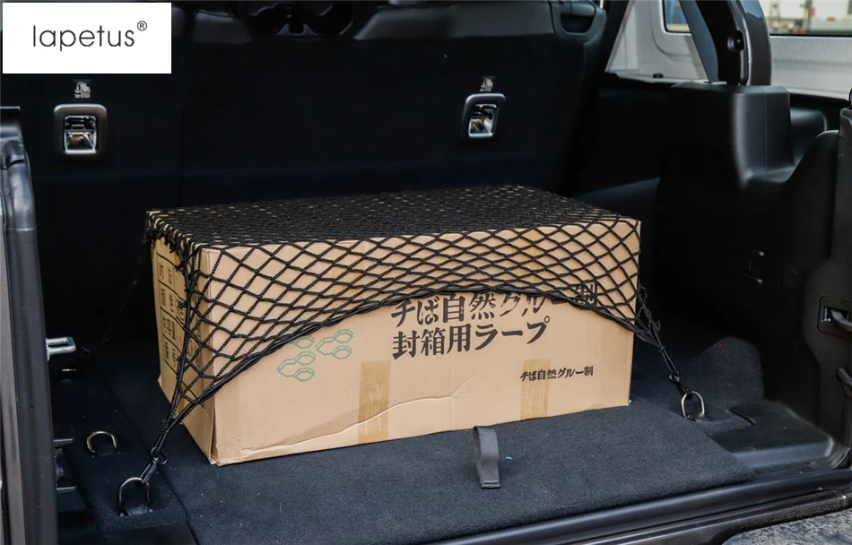 

Accessories For Jeep Wrangler JL 2018 2019 2020 2021 2022 Trunk Luggage Storage Container Cargo Mesh Net Molding Kit Cover