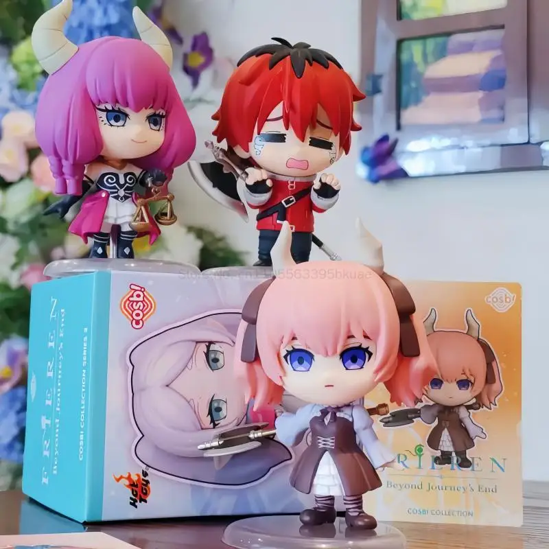 Hot Toys Frieren: Beyond Journey'S End Cosbi Blind Box Vol.2 Mini Collection Doll Anime Periphery Desktop Ornament Geburtstagsgeschenk