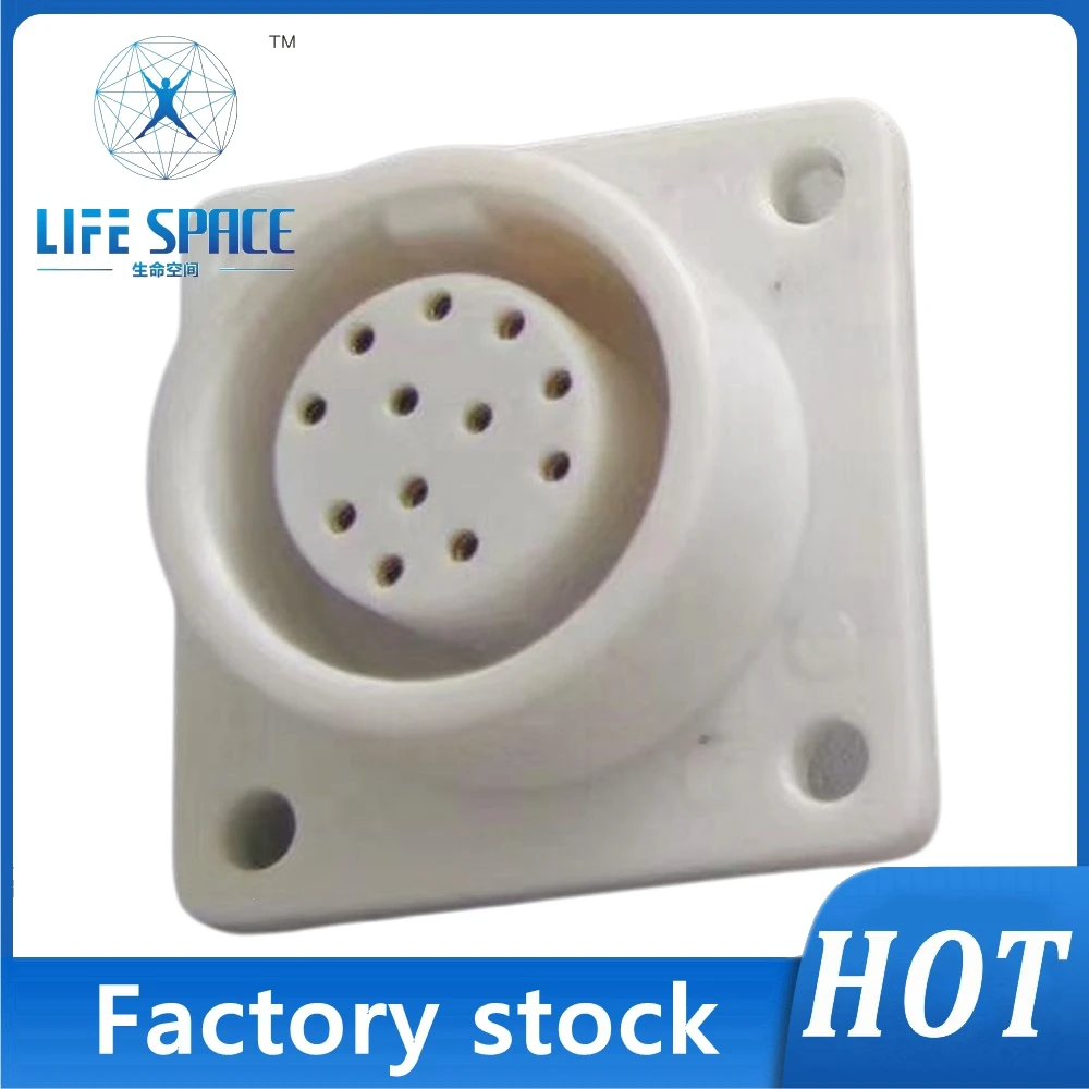 

ECG connector socket Phi HP ECG 12pin ECG cable instrument wire accessories