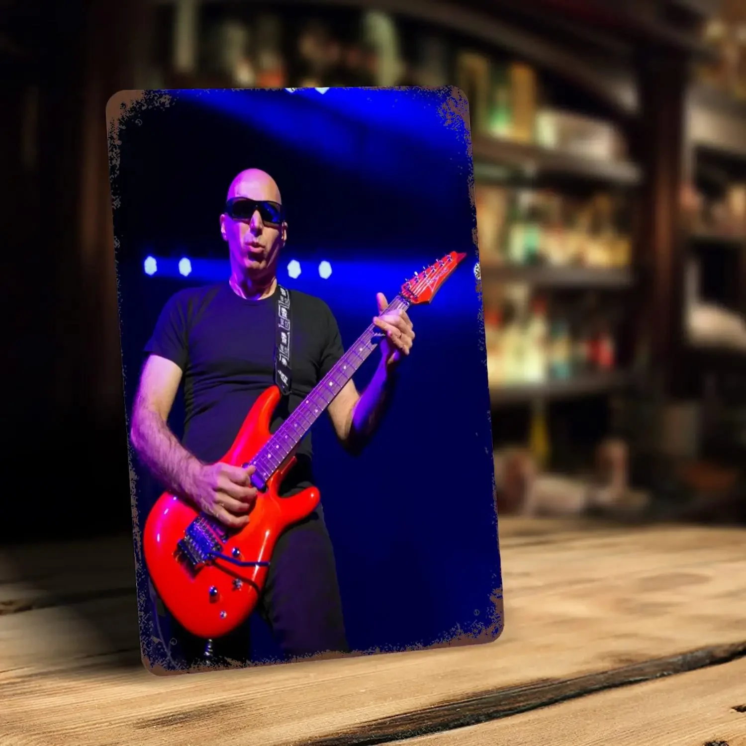 Joe Satriani Metal Signs wall decor Vintage Tin Signs Captain Metal Poster Decor for Bar Pub Club Wall Decoration