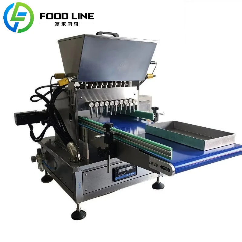 Hot Customized Soft Pouring Chocolate Slurry Dispenser New Condition Small Tempered Spreader Machine with Customized Mold