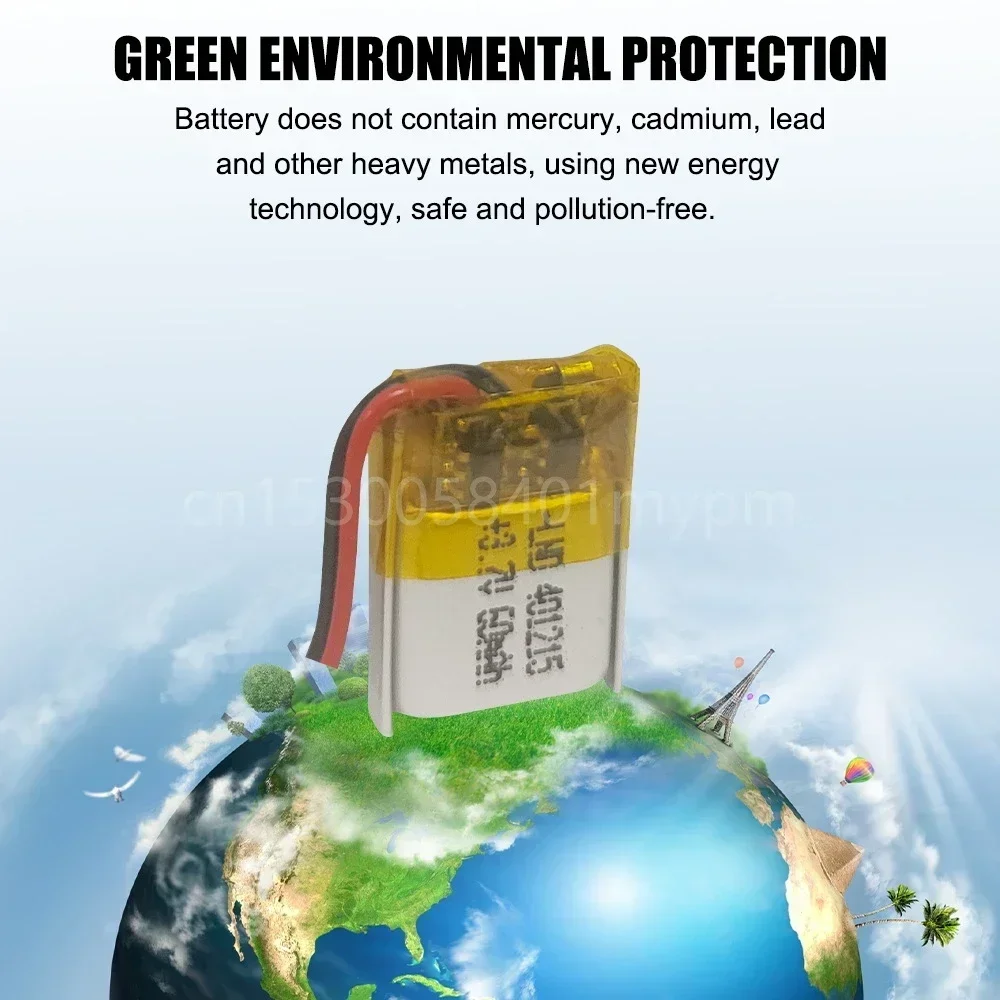 401215   Bateria recarregável de polímero de lítio 3.7v 60mah para mp3 mp4 gps fone de ouvido bluetooth pulseira inteligente pedômetro aparelho auditivo