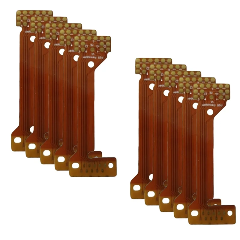 10 قطعة من كابل إعادة المقياس السهل الملحوم FPC لـ PS5 Dual Sense-VVNB