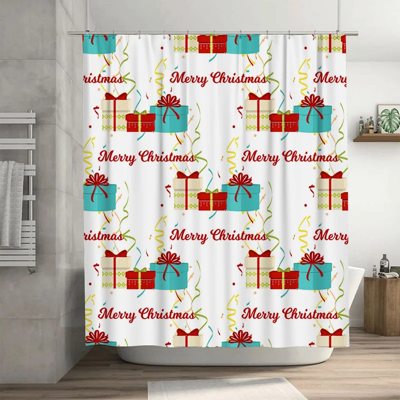 

TU занавеска для душа в ванной комнате, водостойкий цветочный узор, винтажный декор для фермерского дома, моющаяся ткань, домашний текстиль, разделитель для гостиной