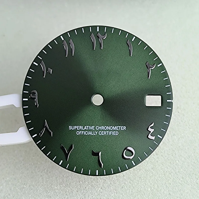 NH35 Dial NH36 Dial 28.5mm Arabic dial accessories for NH35 /NH 36 automatic mechanical movement watch accessories