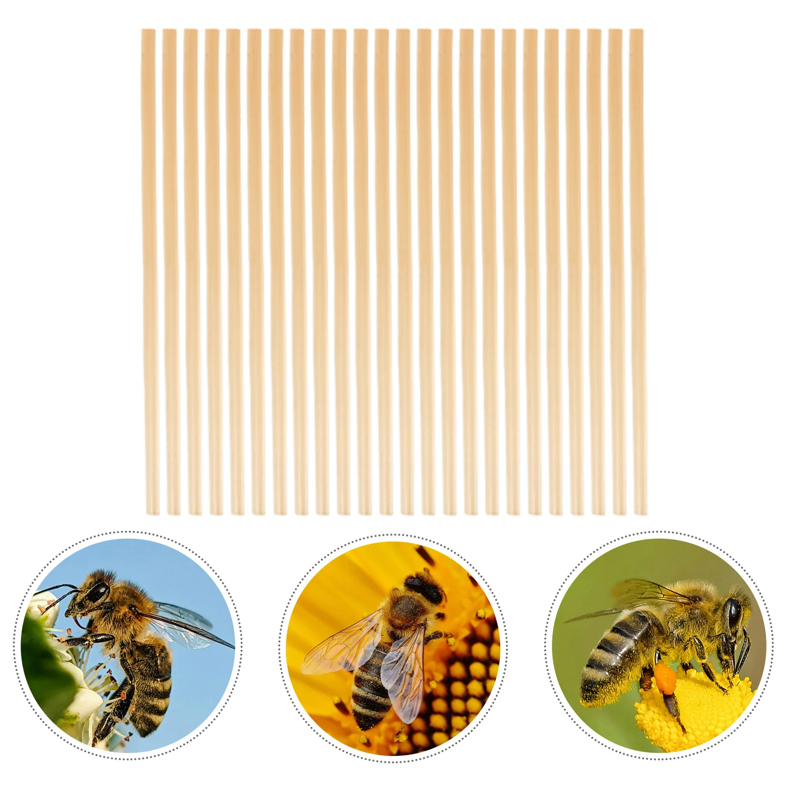 100 stücke Bee Nesting Rohr Stroh Bienen Rohre Ersatz Requisiten Liefert Refill Beehive Haus Imker Garten Vielfalt Anziehen