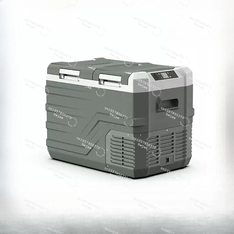 Vehicle-mounted refrigerator dual-purpose refrigeration, freezing and freezing zoning, double temperature and double control