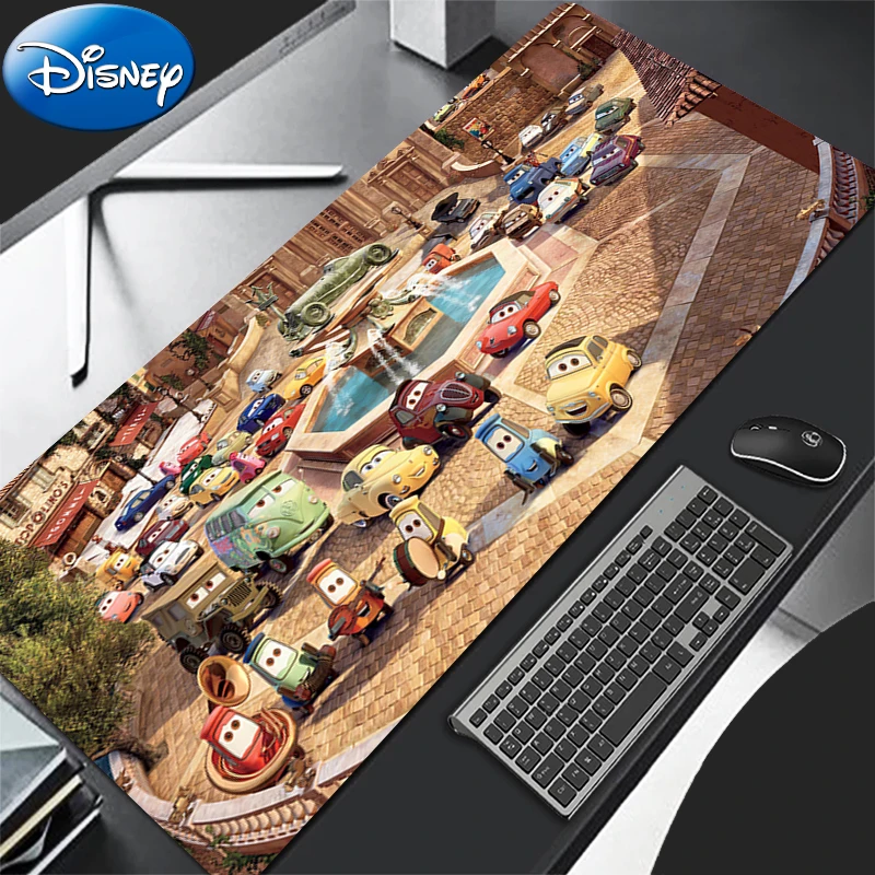 마우스 패드 노트북 게임 액세서리 키보드 패드 디즈니 레드 카즈 애니메이션 마우스패드 PC 라이트닝 맥퀸 귀여운 확장형 데스크 매트