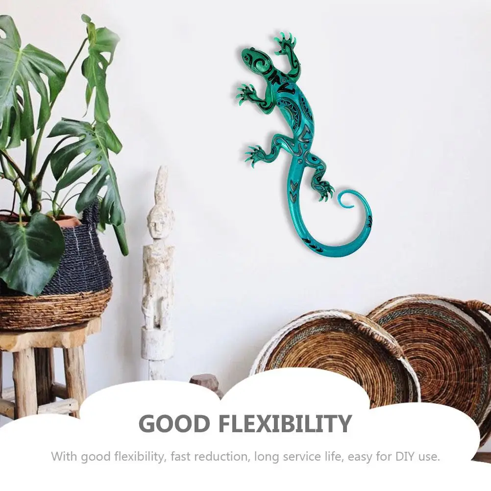

Gecko Decoration Mold Silicone 3D Resin Animal Small Flexible DIY Craft Wall Pendant Molds Handicraft Making Jewelry