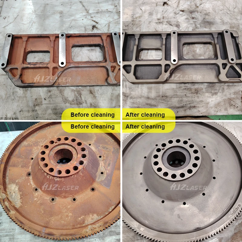 حالة جديدة 100 واط إزالة الصدأ آلة إزالة الطلاء الصدأ الأكثر شعبية 200 واط 300 واط آلة تنظيف الألياف النبضية