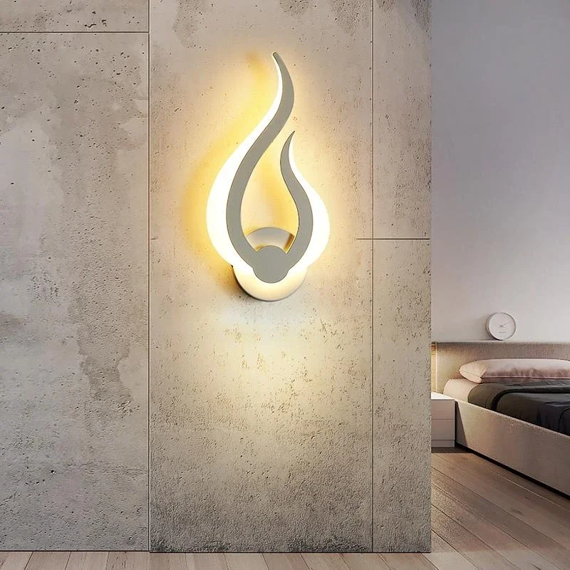 Applique Murale LED en Acrylique pour Chambre d'Enfant, Luminaire Décoratif d'NikModerne, Idéal pour un Salon, une Chambre à Coucher, un Couloir ou une Allée