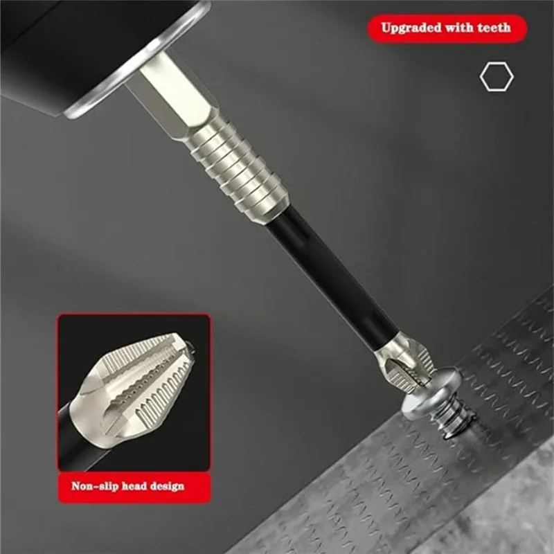 

A76K Visulong Drill Bits, Hardpointing Screw Bits, Visulong High-Magnetic Screwdriver Drill Bit Set,Screwdriver Drill Bit