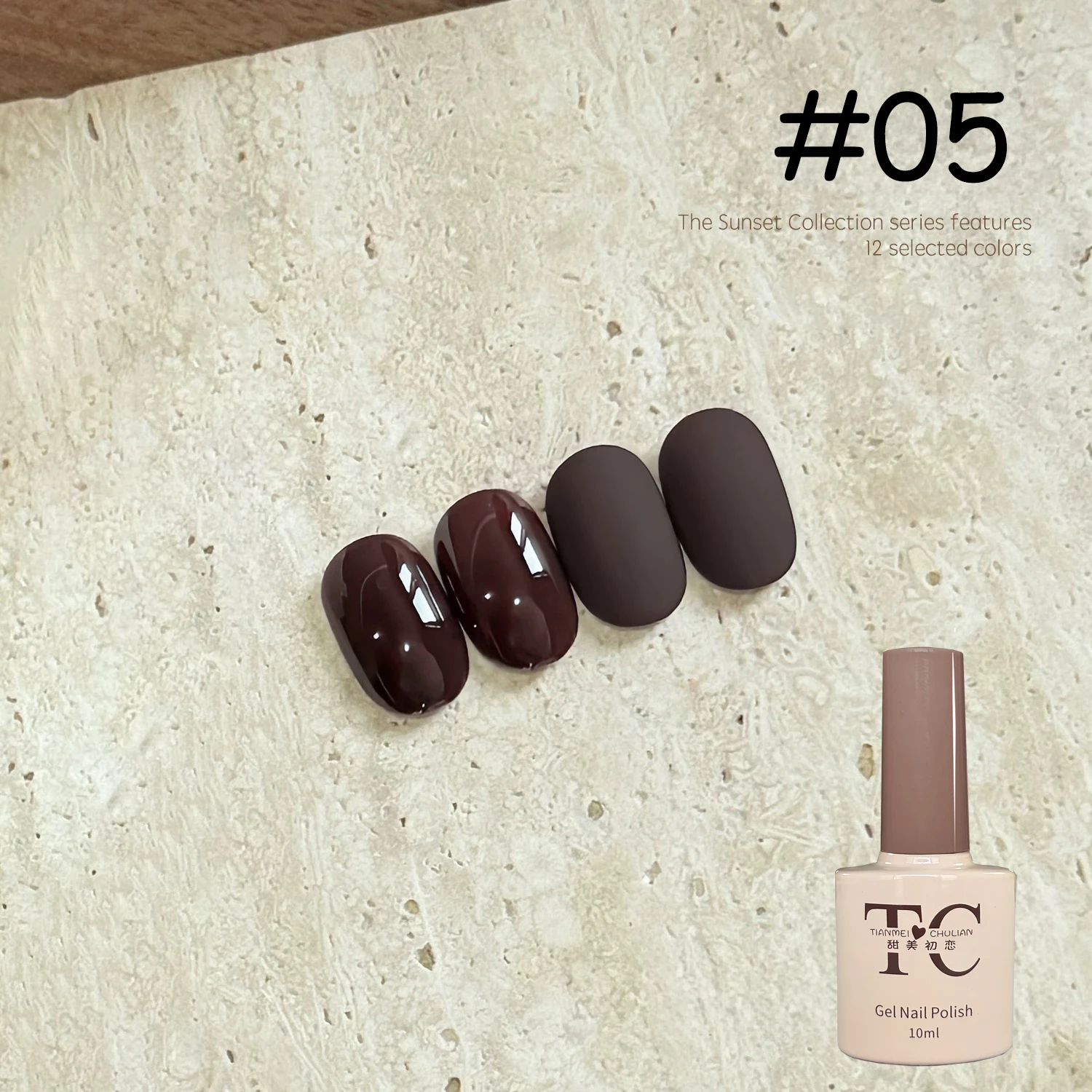 1 قطعة TC ميلاد تبييض الغروب جمع الزجاج حبة القط العين هلام مسمار البولندية 2025 جديد الخريف/الشتاء مسمار الفن نقع قبالة UV/LED