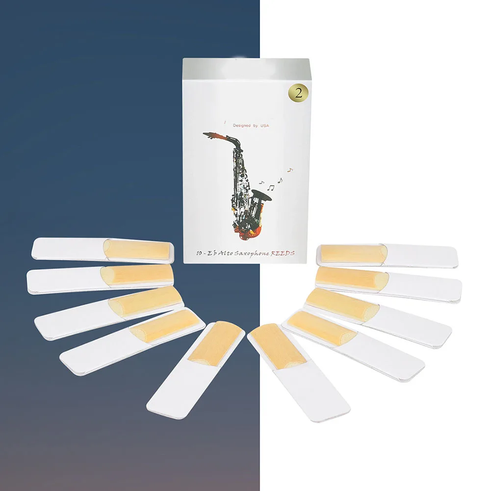 Achieve Musical Excellence with 10 High Grade Alto Saxophone Reeds Strength 2 2 5 3 Essential Clarinet Accessories