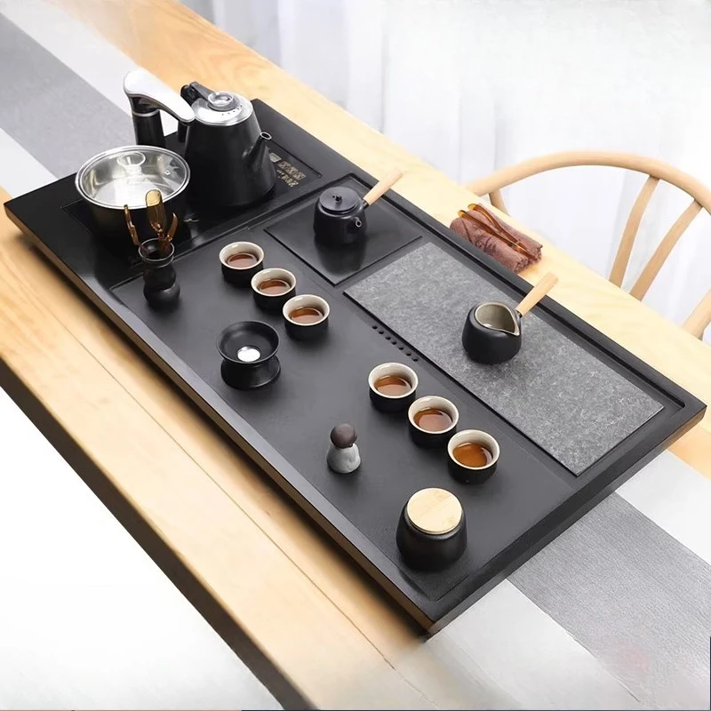 Living Room Rectangle Tea Tray Accessories Chinese Hospitality Ash Drainage Drip Tea Tray Valet Pot Bandejas Home Decorationgs