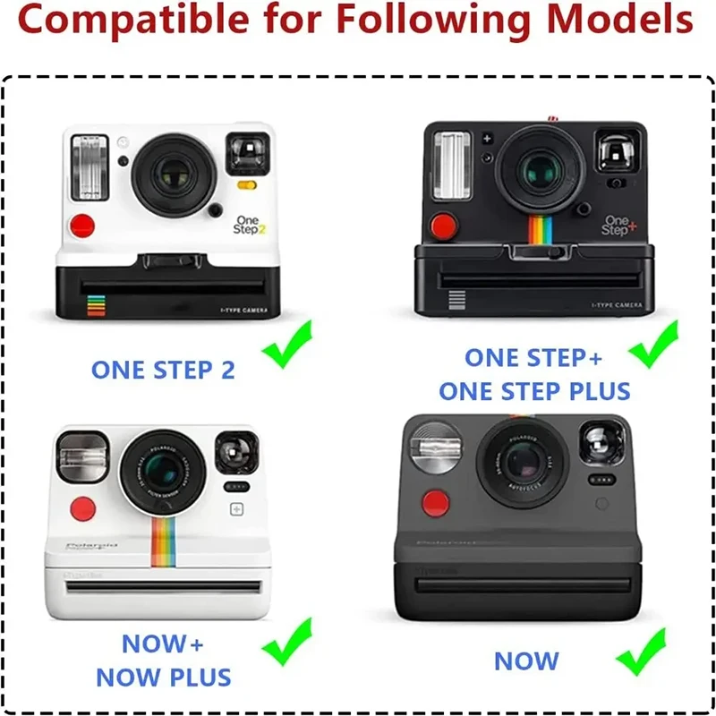 حقيبة كاميرا فورية عالمية حافظة حماية صلبة من مادة EVA لـ Polaroid Go/OneStep/OneStep+/Onestep 2/Now/Now+/Gen 2/Polaroid Flip #6