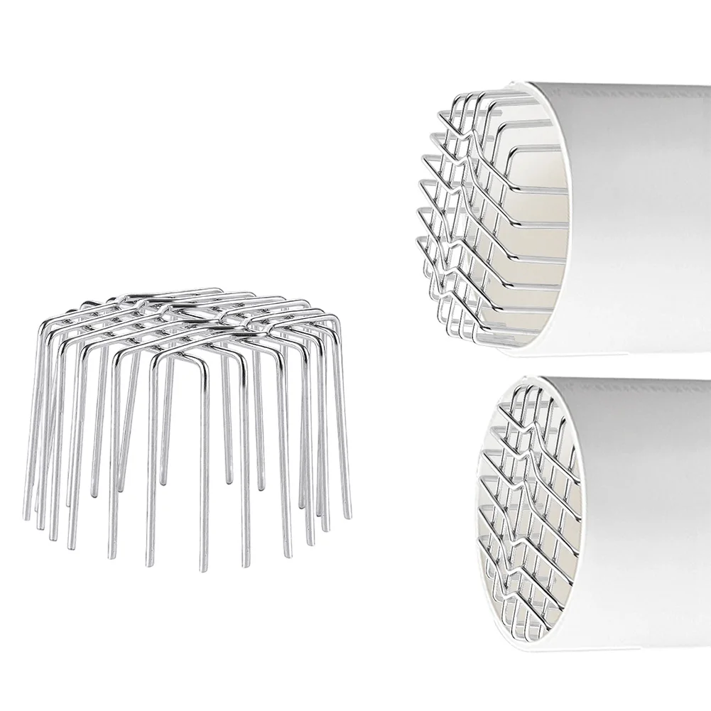 1 X Floor Drain Cover Stainless Steel Anti-clogging  Gutter Guard Device PVC Sewer Pipe Filter Floor Drain Cover
