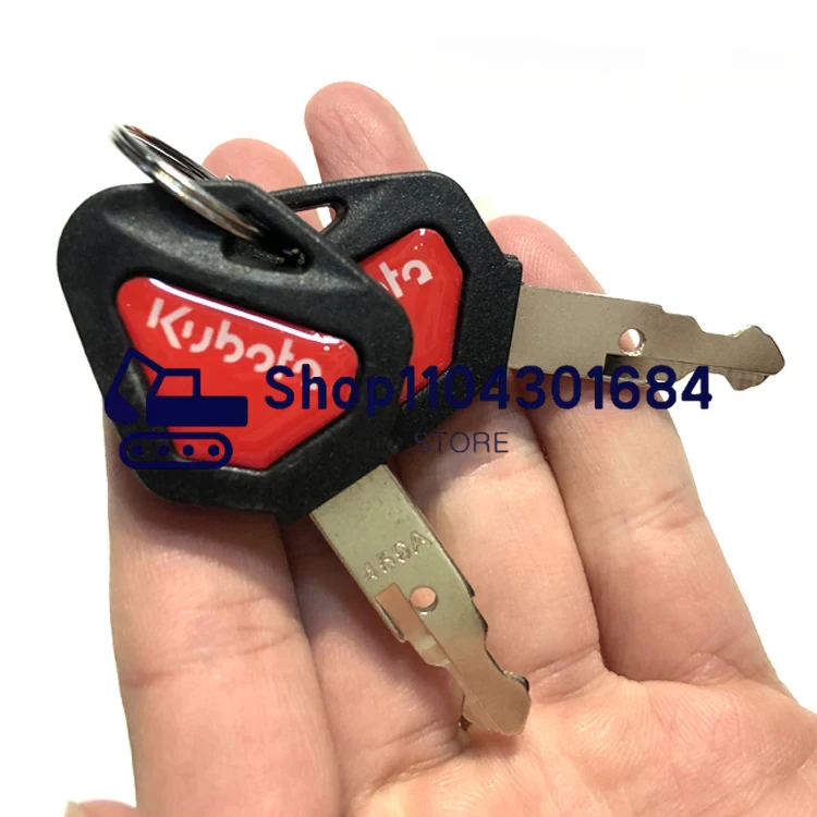 

5/10PCS 459A Key RC461-53930 for Kubota U15/30/135/155/161/163 Mini Excavator 5 Excavator Accessories Ignition Key Start Key