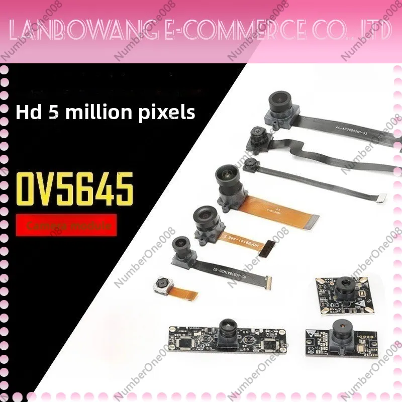 HD Wide Angle MIPI CMOS OV5645 5MP FPC Camera Module for Medical Scanning QR Code Recognition