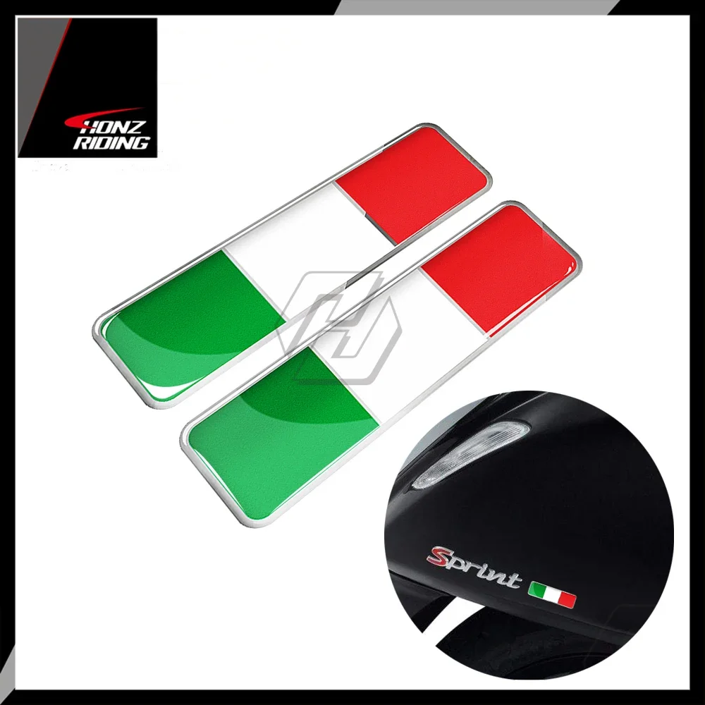 

For PIAGGIO VESPA GTS GTV LX Decals 3D Resin Italy Sticker Italia Decal for Motorcycle Car AVT Bike Decals