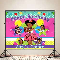 Gracie's Corner Backdrop Girls Birthday Backdrop Custom Gracies Corner Banner Poster Decor Party Decorations Photography Props