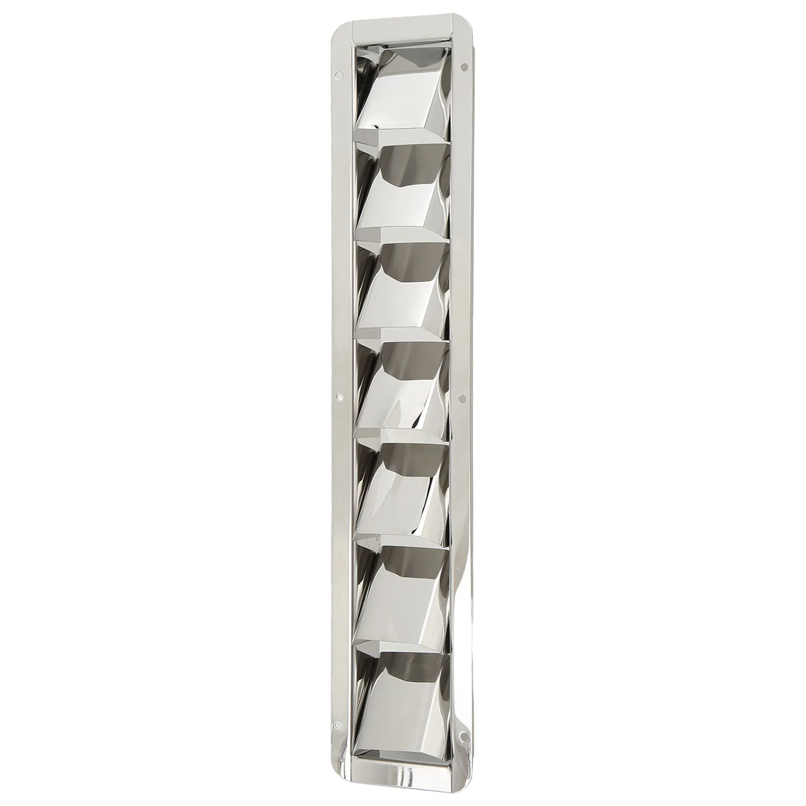 Boat Vent Grille Marine Vent Grill Cover 304 Stainless Steel Louver 7 Slots for Extractors Air Conditioning Units Kitchen Fan