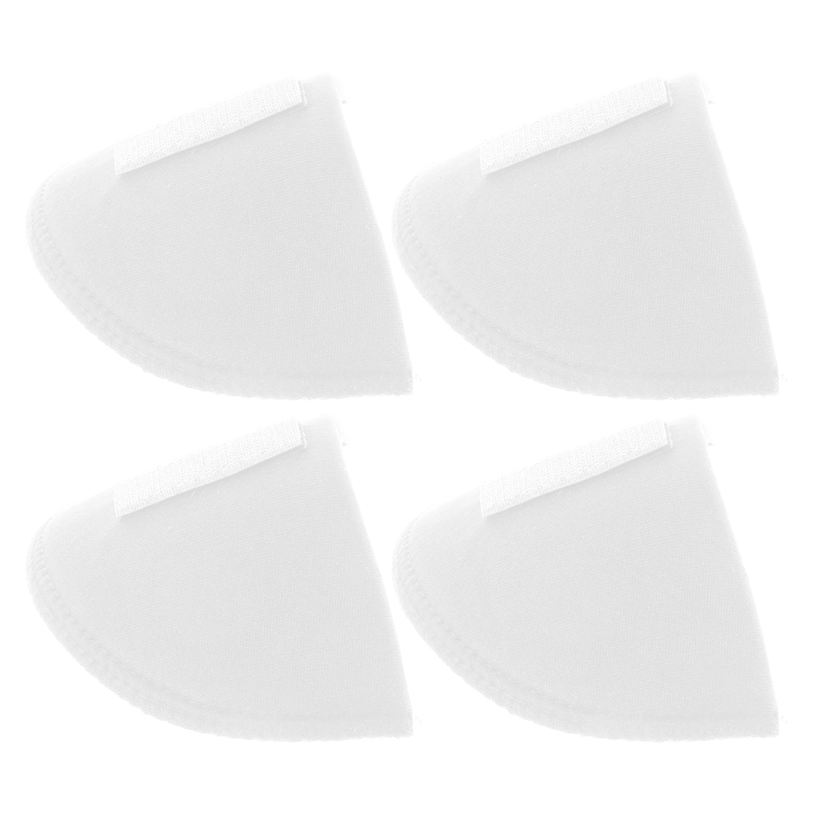 

4pcs Shoulder Pads Sponge Invisible Thick Breathable Foams Sewing Accessories For Women Men Blazer Coat Dress Jackets Reusable