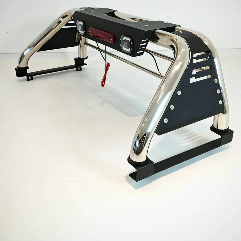 Car Accessories Heavy Duty Stainless Steel Sport Roll Bar Cargo Rack Tuning for Hilux Pickup 4x4 Off-Road
