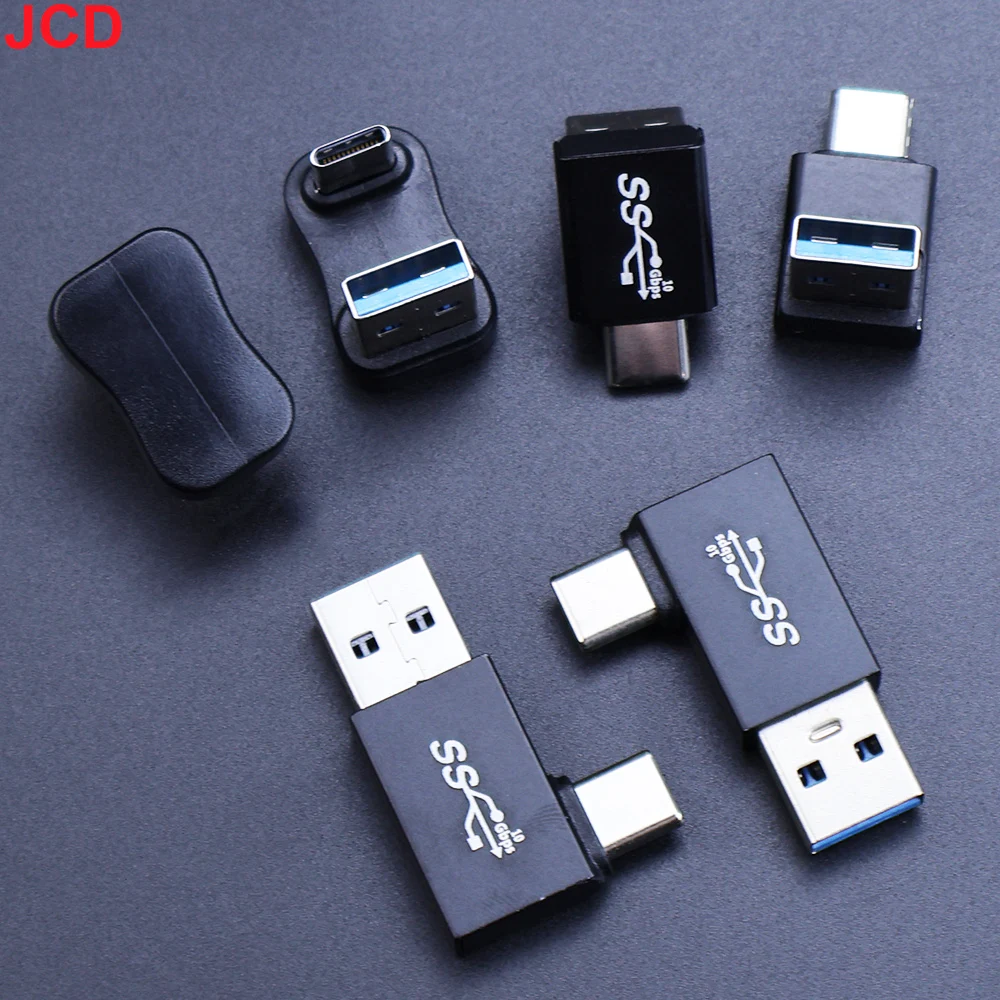 90 Degree USB 3.0 Male to Female Right Angle Extension Adapter USB Upward Elbow Adapter 10Gbps For Laptop PC Connector Convert