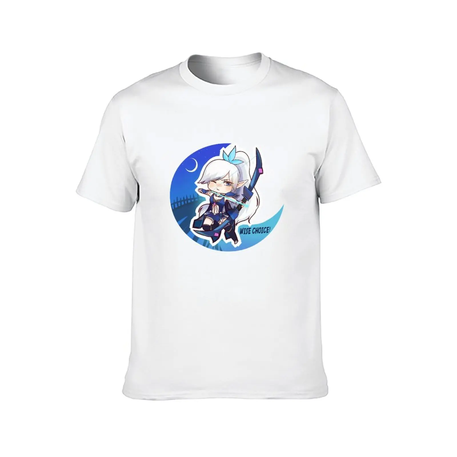 Mobile Legends Miya [Chibi] T-Shirt mens graphic t shirts t shirts for man cotton T-Shirt