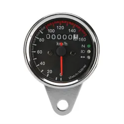 Motorcycle Speedometer Backlit Dual Cafe Odometer Gauge Devices For Suzuki 02 GSXR 600 Honda Dax Dio Yamaha XMAX Harley ...