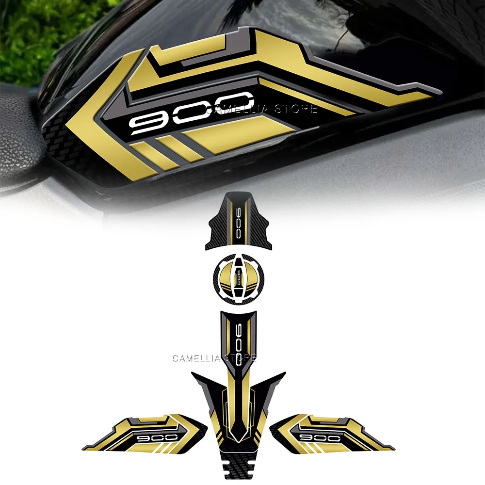 

Motorcycle Sticker Waterproof Motorcycle Tank Pad Sticker New Motorcycle Shell Sticker Kit for KAWASAKI Z900