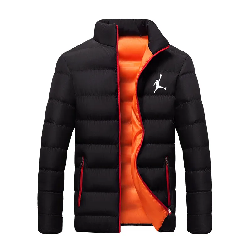 2024 Jackets Winter Men\'s Padded Jacket Middle-aged And Young Large Size Light Thin Short 23 Warm Coat