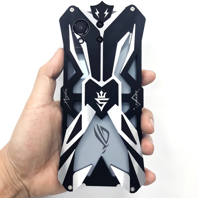 For ROG Phone 9 Pro Zimon Luxury New Thor Heavy Duty Armor Metal Aluminum Phone Cases For ROG Phone 9 ROG 9 Pro funda Cover