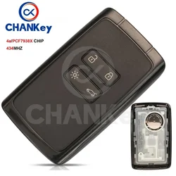 CHANKey Original Car Alarm Smart Remote  434mhz Hitag AES 4A/PCF7938X Chip For Renault Megane 4 less Go / Entry