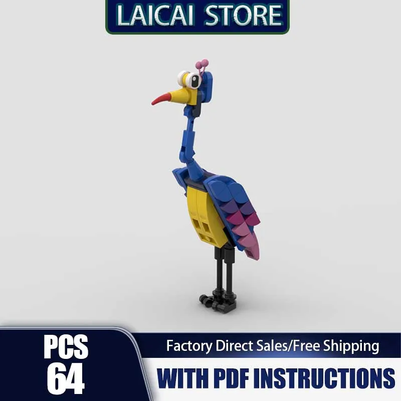 

Popular Game Model Moc Building Blocks Stupid Bird Model Technology Bricks Assembly Truck Holiday Construstion Gifts Toy