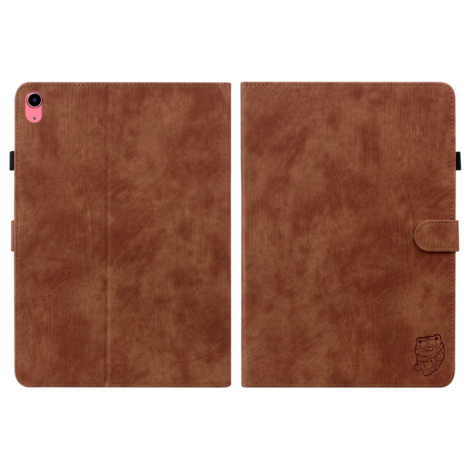 Funda para tableta INS Little Tiger para Apple Ipad A16 2025, Funda de cuero PU para IPad 10. a/11 a generación, Funda con soporte de 10,9/11 pulgadas