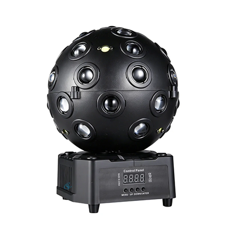 150W Moving Head Light 360° Rotation Disco Ball Beam Stage Light DMX512 4in1 RGBW DJ LED Lights For Party Christmas Event