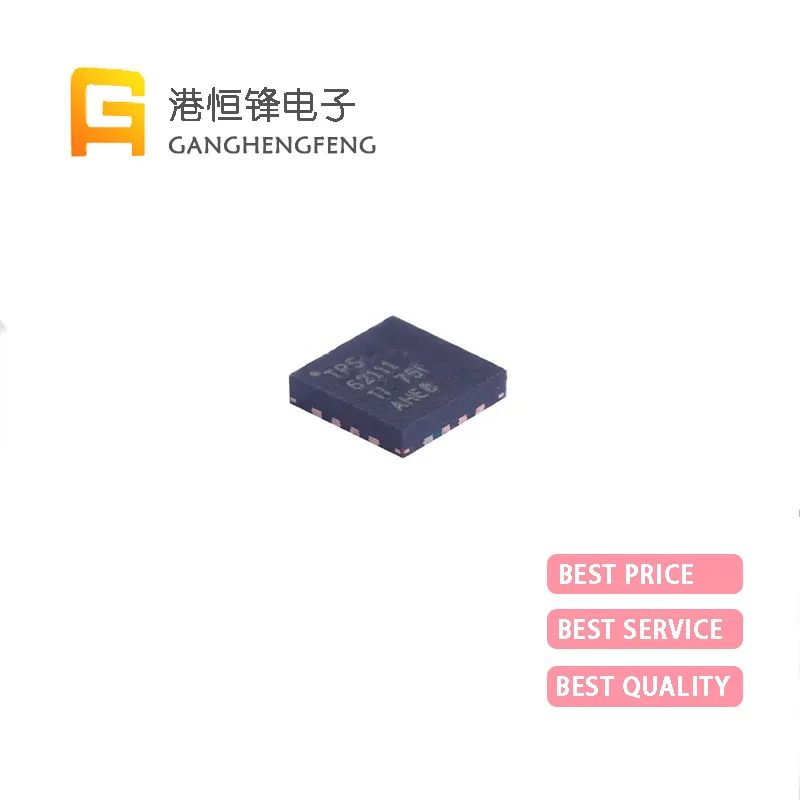 5PCS/LOT New Packaging TPS62110RSAR TPS62111RSAR QFN16 TPS62112RSAR Vin Step-Down Converter In QFN-16