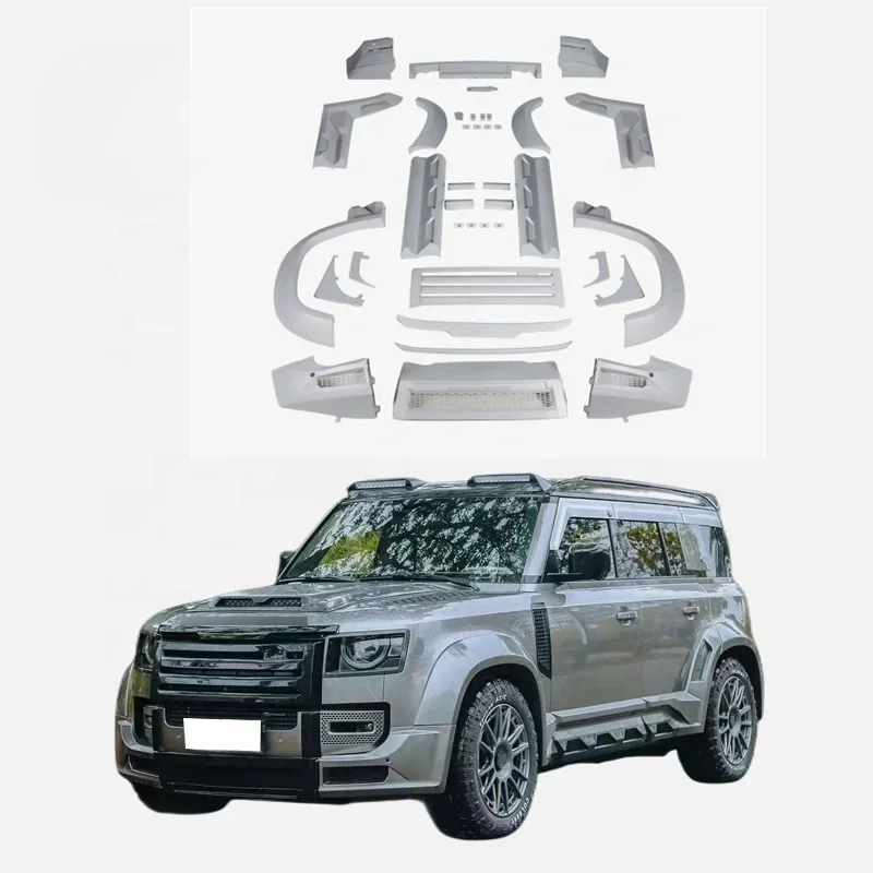 High Quality bodykit For Land Rover Defender LUMMAN Side Skirt Wheel Arch LUMMAN Body kit