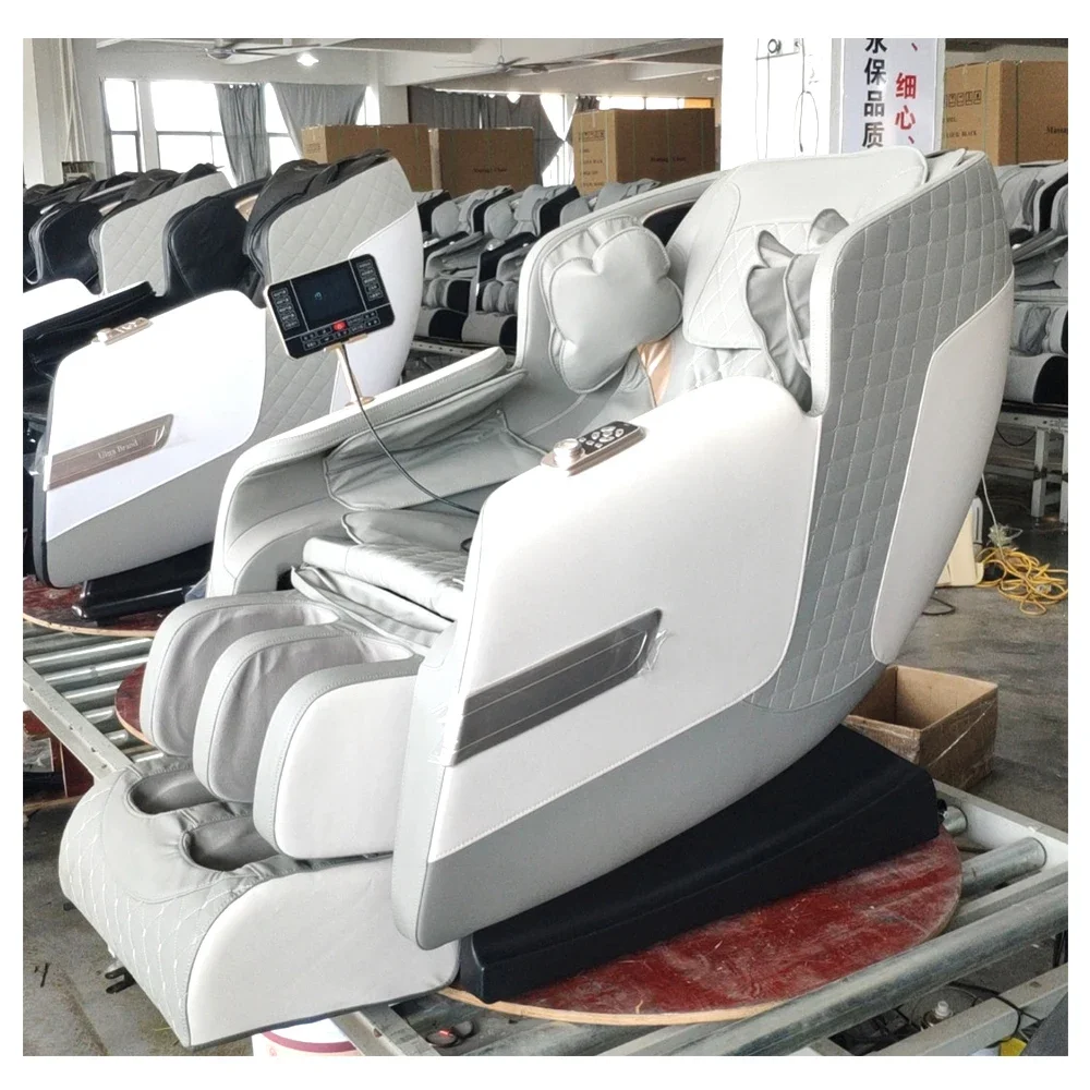 

s#A Luxury Ergonomic Office Chair Massage Back Rest Rolling Massage Chair Shiatsu Rolling