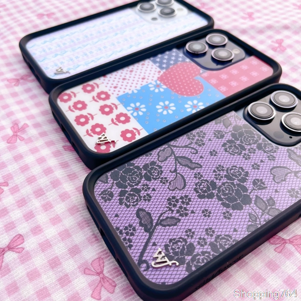 Wildflower Dollhouse Lace Lover Phone Case for iPhone 16 15 14 13