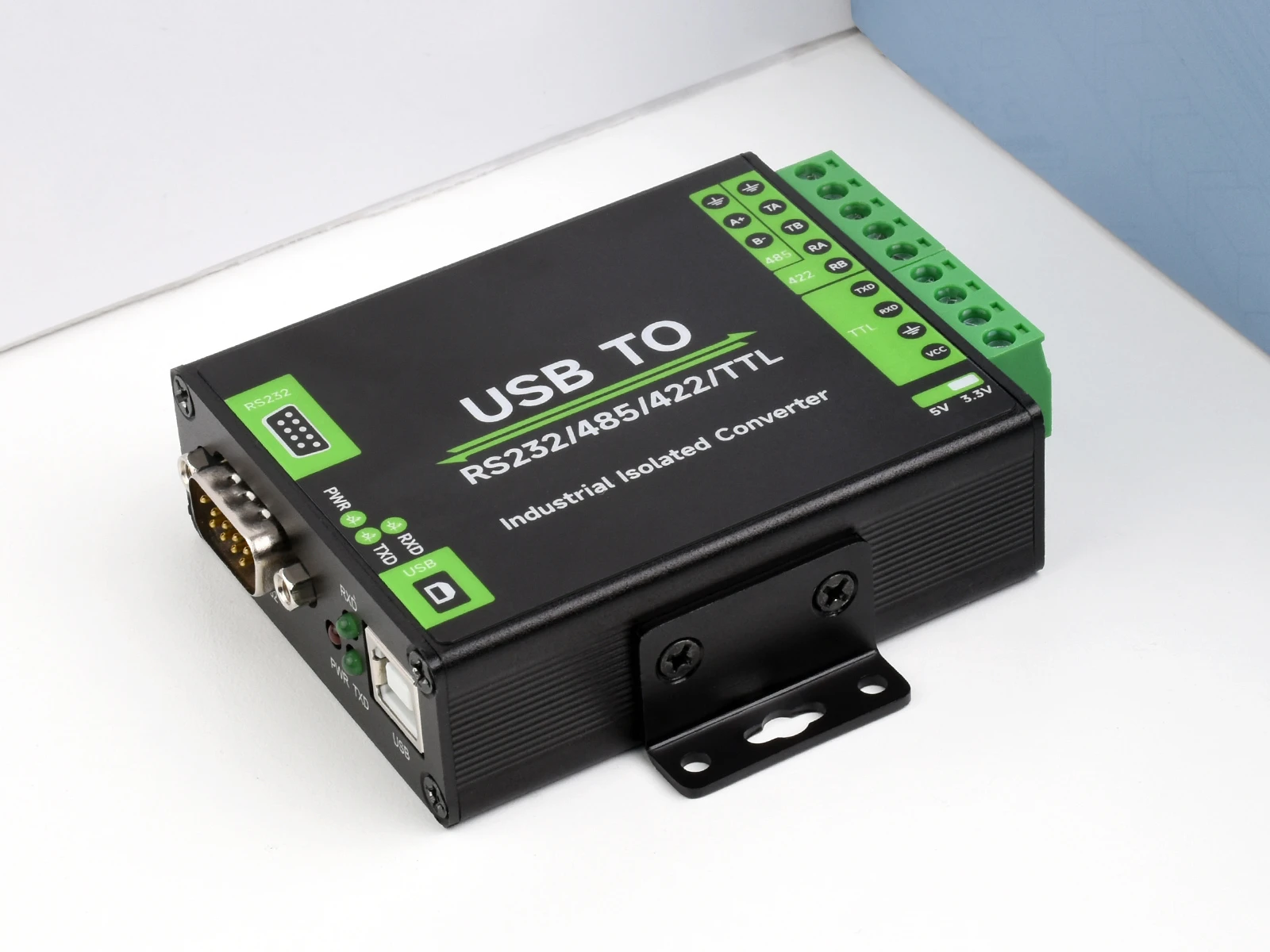 USB naar RS232/RS485/RS422/TTL converter industriële isolatietype, FT232RNL chipschema