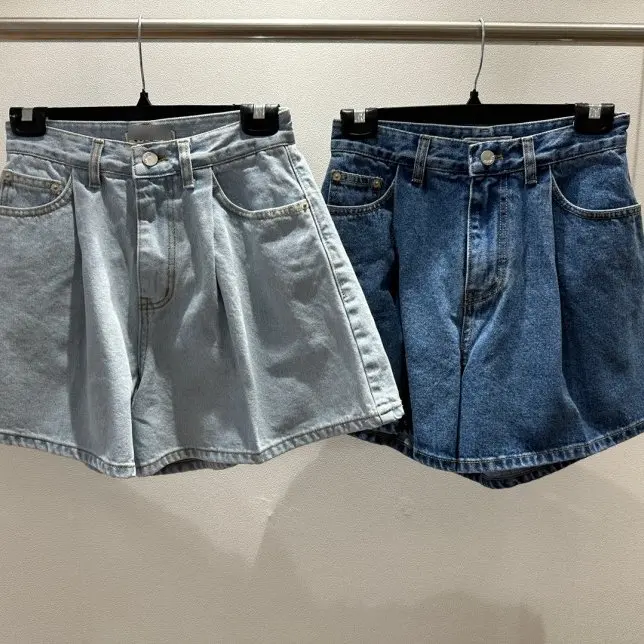 

Широкие джинсы с высокой талией, женские повседневные однотонные универсальные летние шорты Dongda Gate Sle, четырехсезонное использование