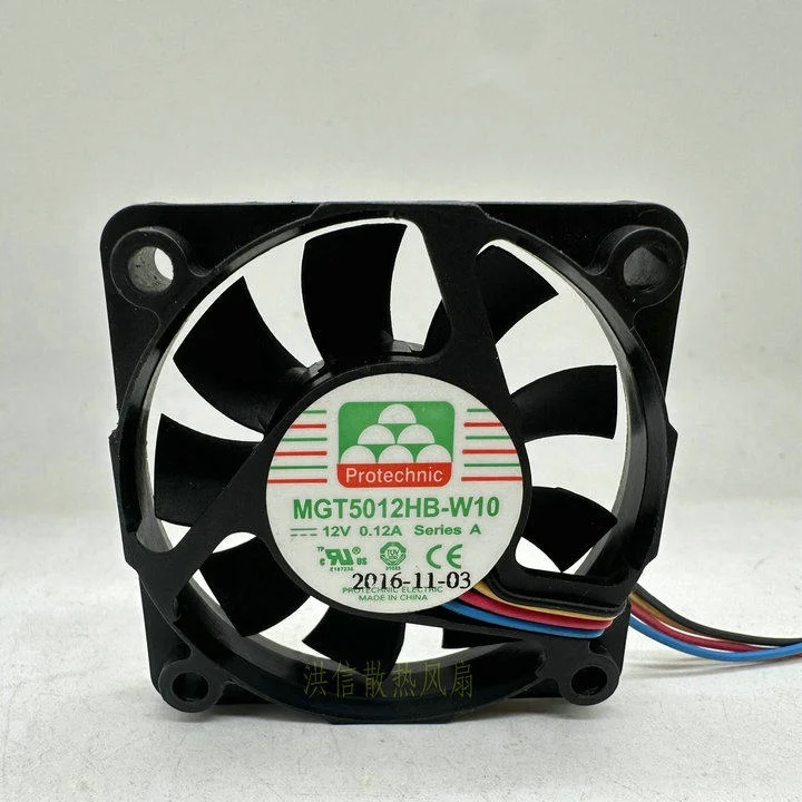 

Вентилятор охлаждения сервера MAGIC MGT5012HB-W10 DC 12V 0.12A 50x50x10 мм, 4-проводной