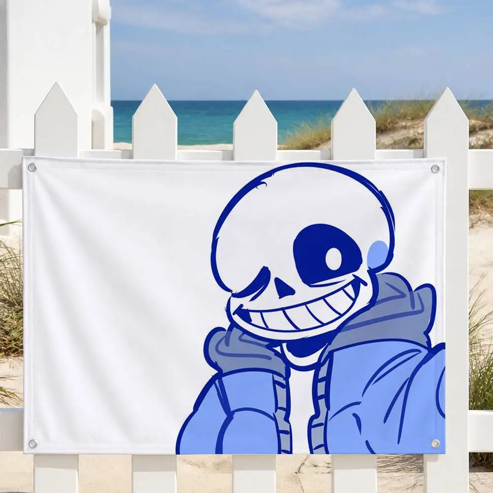 Undertale  Decorative Art Flag Banner for Picnic Camping Party and Home Decor