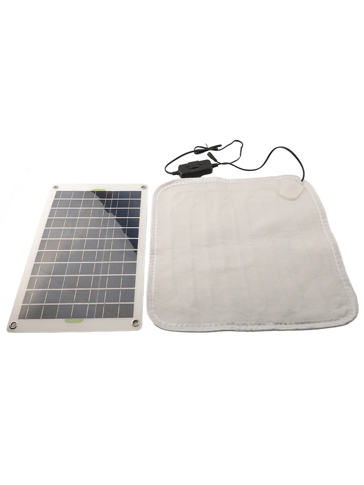 Almohadilla calefactora para zapatos, almohadilla calefactora para mascotas, temperatura ajustable, manta calefactora Solar de 50w para invierno, estera calentadora de pies, calefacción al aire libre