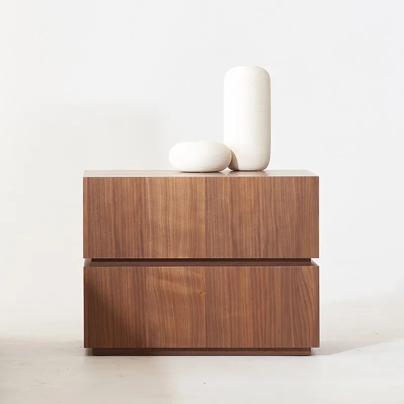 Nordic log color modern edge table, multi-color simple bedside table