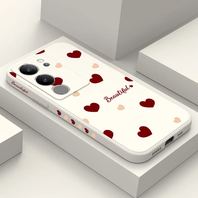 

Heart Throbs Phone Case For VIVO V50 V40 V30 V29 V29E V27 V27E V25 V25E V23 V23E V21 V20 Y20 Y12 Y21 Y22 Pro 4G 5G Cover