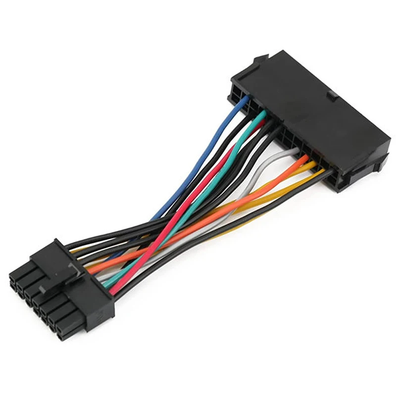 

Durable 24 Pin To 14 Pin PSU Main Power Supply ATX Adapter Cable For Lenovo IBM
